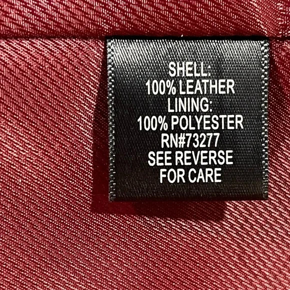 Croft & Barrow Black Leather Jacket, EUC, size M - Picture 9 of 14